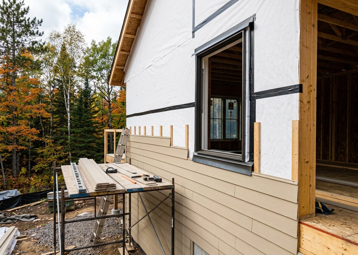 Weather-Barrier Envelope & Lap Siding Execution
