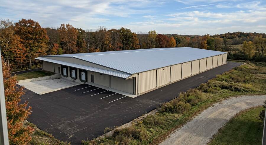 Industrial Standing-Seam Metal Roof System
