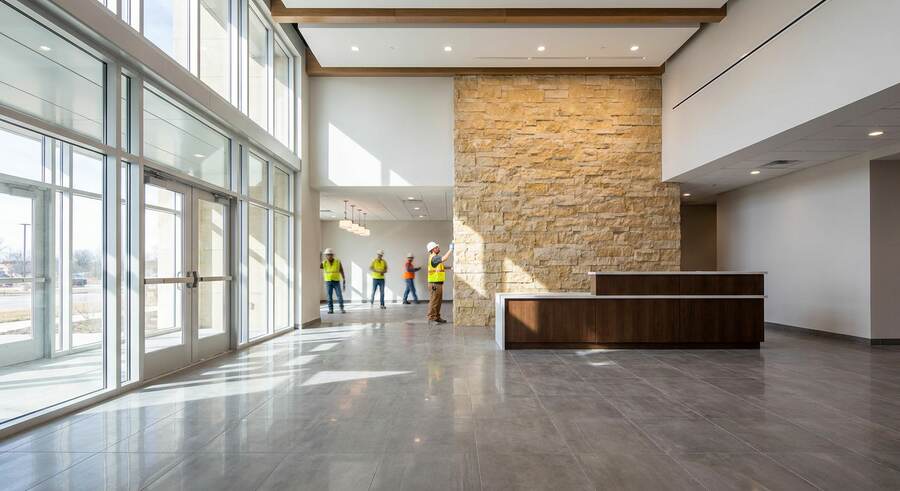 Corporate HQ & Lobby detail 1