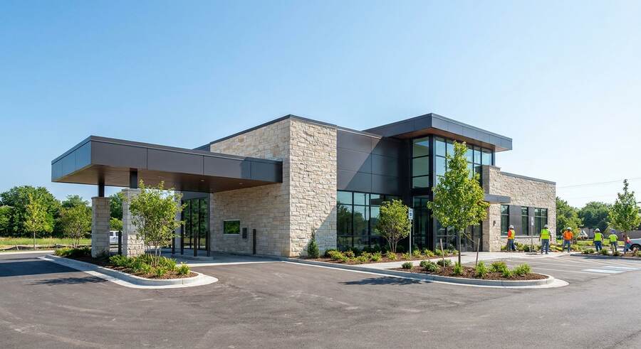 Masonry Facade, Canopy & Architectural Fascia