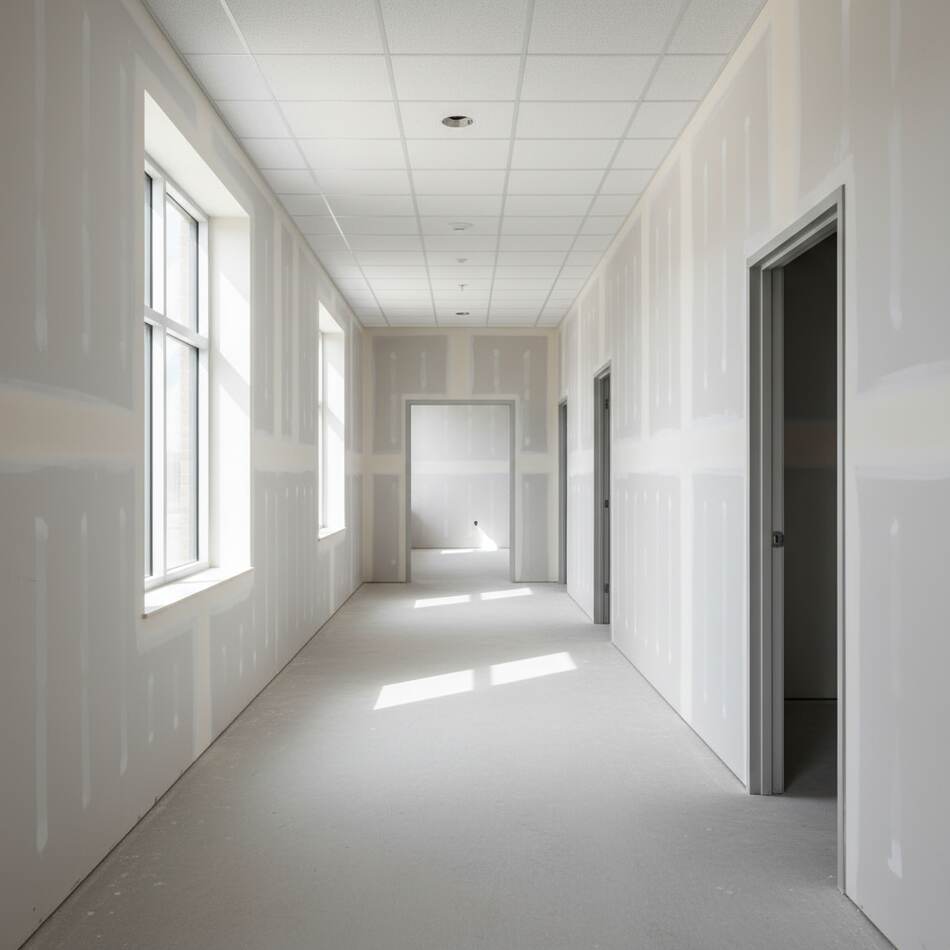 Smooth Level-5 Drywall Finishing