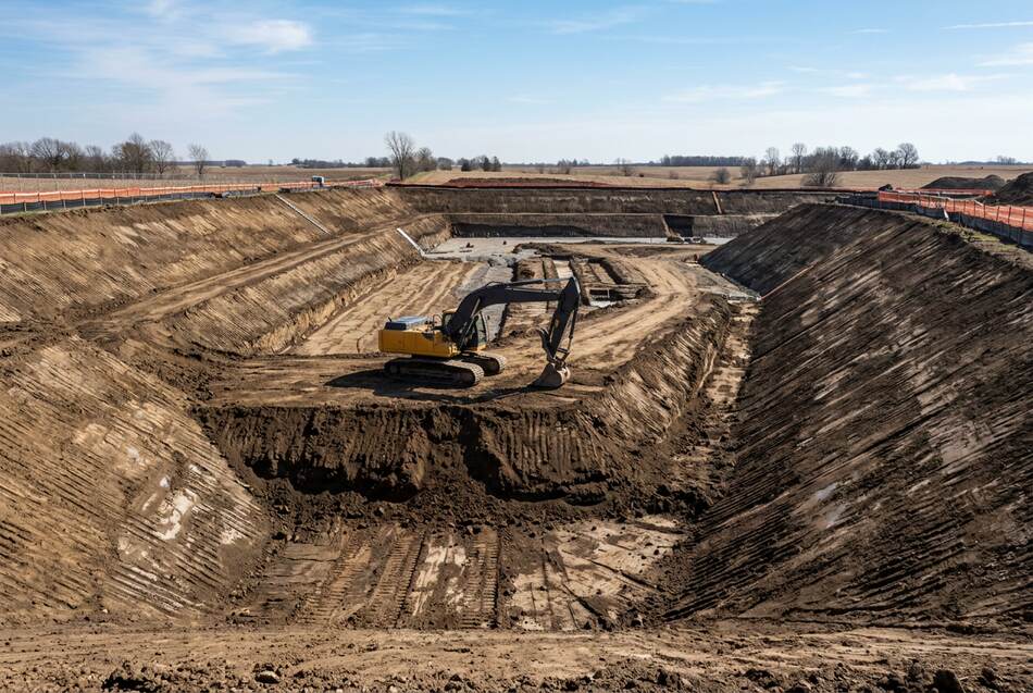 Mass Excavation & Foundation Trenching