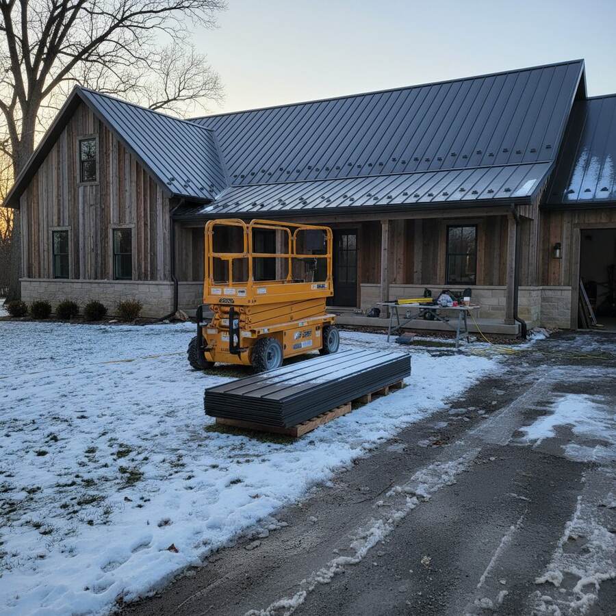 Standing-Seam Architectural Metal Roof Upgrade