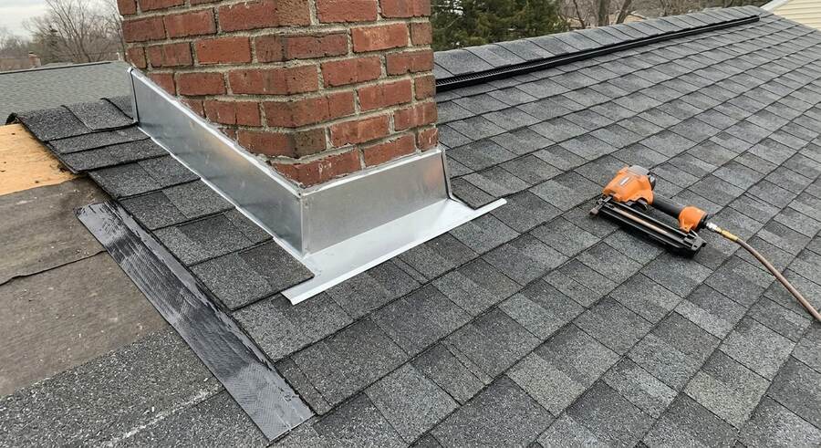 Storm Roof & Chimney Flashing Recovery