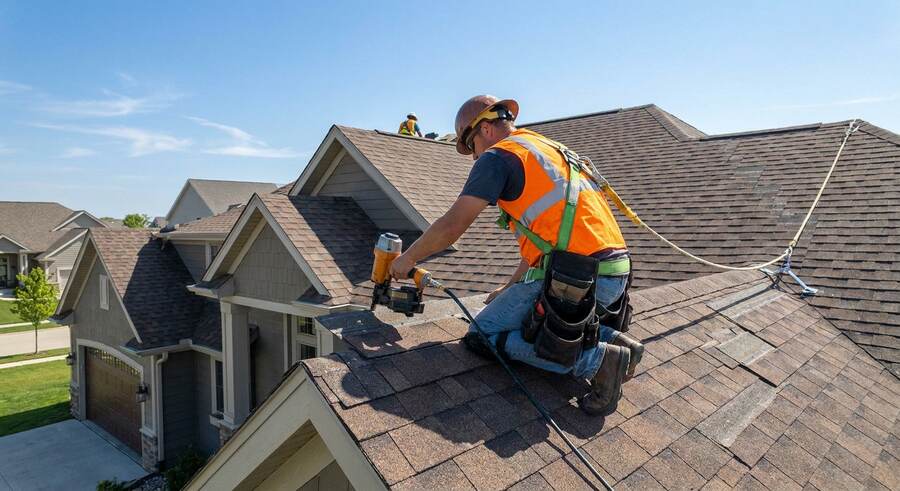 Architectural Shingle Roof Installation